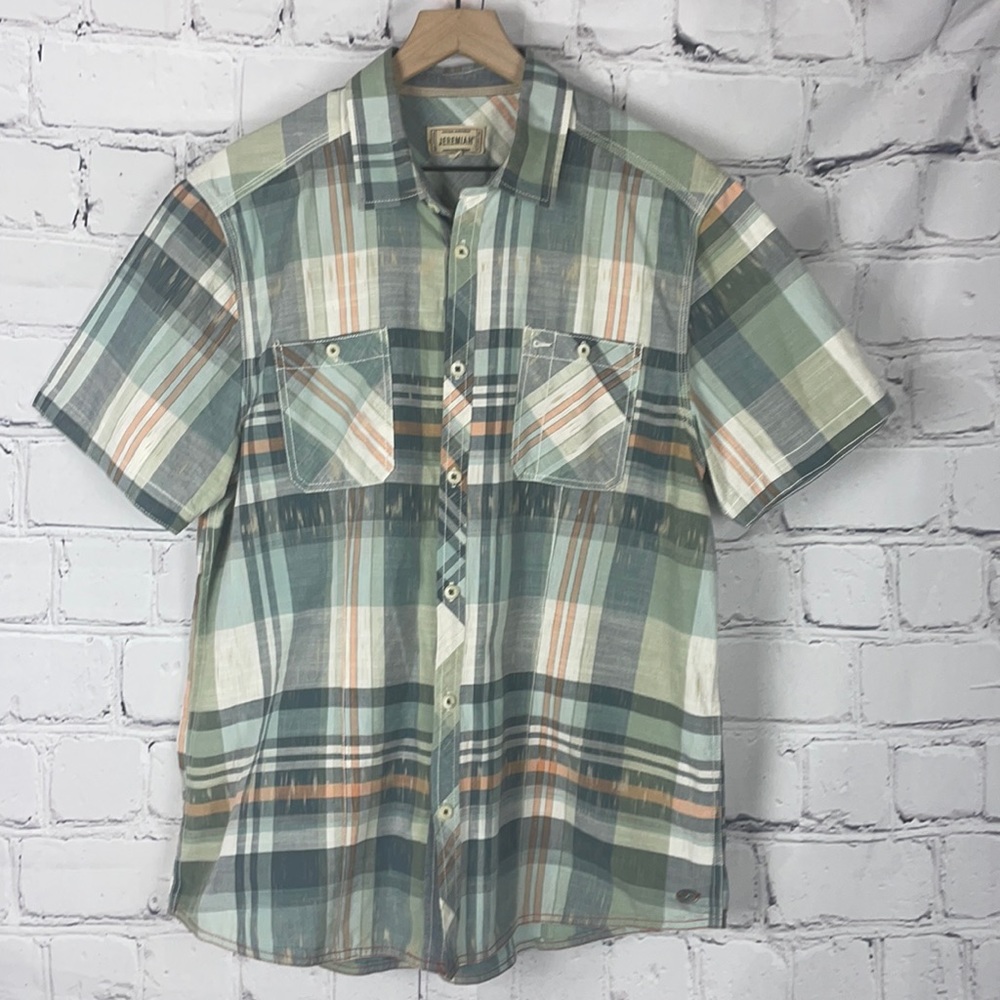 NWOT Jeremiah Button Down Shirt Sz Large